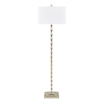 Emerson cast spindle floor lamp