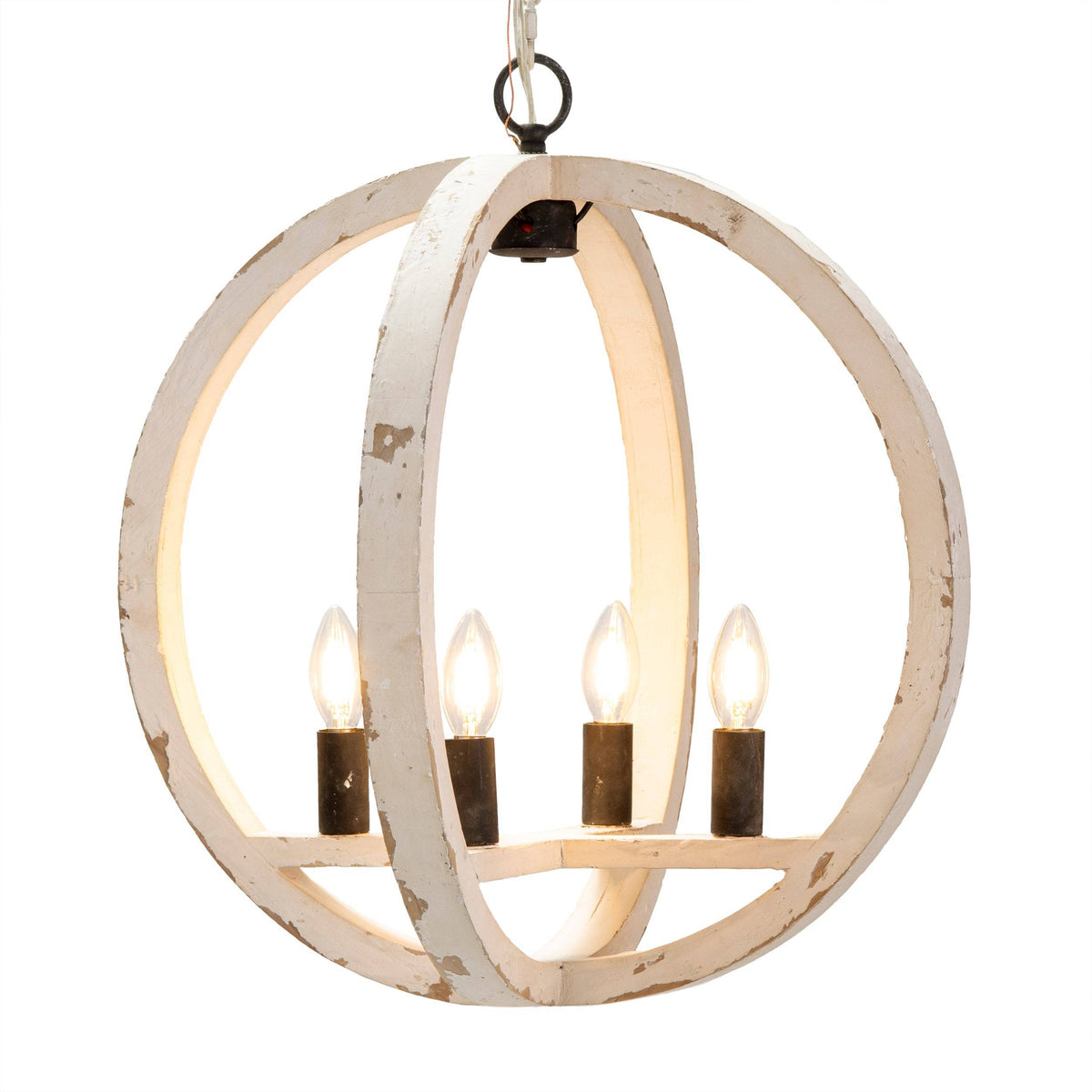 Jolla wood sphere pendant light