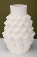 Unglazed Porcelain Vase