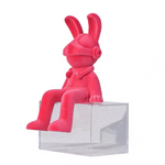 Rabbit figurine (with cover)